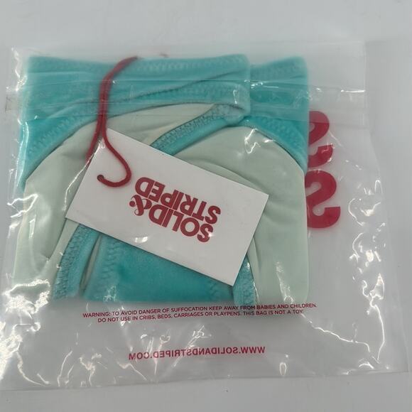 Solid & StripedThe Eva Velvet Bikini Bottom | SMALL - Picture 3 of 8